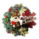 thumbnail image 5 of De 40Cm Con Lazo, Bayas, Decoración Navideña, Puerta, Pared, Chimeneas, Colgante, Decoraciones Navideñas, Accesorios Eigraketly HA043616-02, 5 of 6