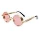 thumbnail image 1 of Steampunk Retro Round Circle Gafas De Sol Marco De Metal Protección UV Oro Rosa Sunnimix Gafas de sol retro, 1 of 4