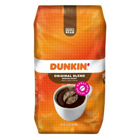 Dunkin' Original Whole Bean Coffee Display Ready Pallet, 32 oz.