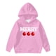 thumbnail image 5 of Sudadera con capucha para niñas y niños, sudadera de manga larga con cuello redondo y estampado de moda, jersey con bolsillo, sudadera de poliéster para niñas, 5 of 8
