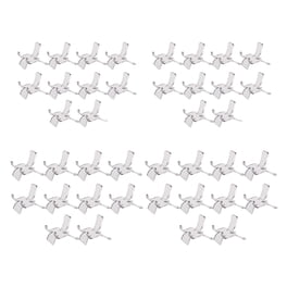 Artibetter 25Pcs Ronde Acrylique Stands Anneau Présentoir Clair Sphères Ring Acrylique Support D' Affichage pour Balle De Golf Marbres Collections