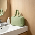 thumbnail image 4 of Japceit 4 Fold Toiletry Bag, Dry Wet Separation Hanging Organizer, Multi Color Portable Cosmetic Pouch, For Travel Toiletries Storage, 4 of 6