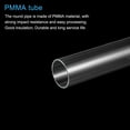 thumbnail image 4 of Acrylic Pipe Clear Rigid Round Tube 46mm ID 50mm OD 6" for Lamps and Lanterns, Water Cooling System, 4 of 6