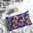 thumbnail image 5 of Naloa Paint Butterflies Pillow Covers, Throw Pillow Case Cushion Covers,Cushion for Bedroom,Couch,Home-14"x20", 5 of 6