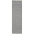 thumbnail image 2 of SAFAVIEH Montauk Nazca Geometric Cotton Area Rug, Ivory/Navy, 8' x 10', 2 of 9