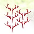 thumbnail image 2 of Topper Cake Cupcake Decoration Christmas Dessert Wedding Party Elves Toppers Xmas Reindeer Holiday Shape Antlers Animal, 2 of 6