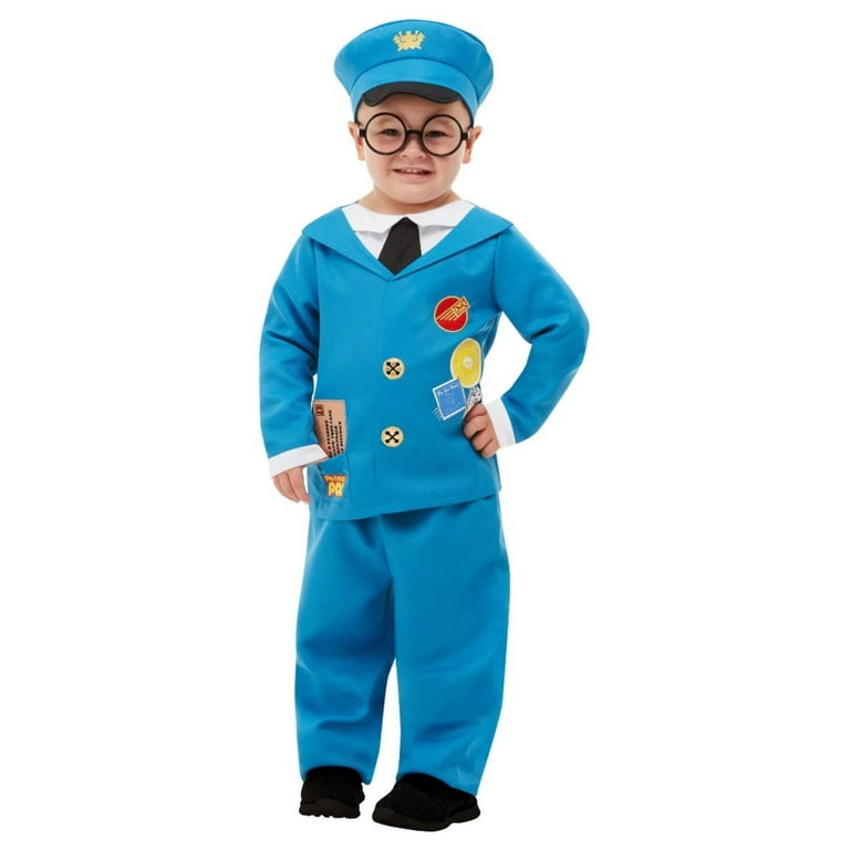 Postman Pat Costume Child Blue Postman Pat Costume Child Blue