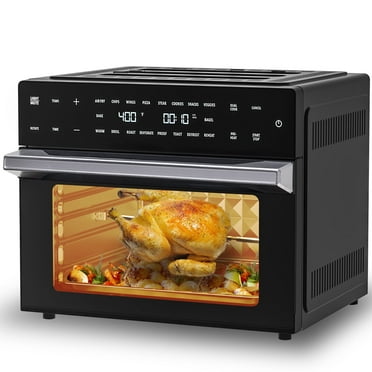 Aeitto 32QT Extra Large Air Fryer, 19-In-1 Air Fryer Toaster Oven Combo with Rotisserie and Dehydrator, Digital Convection Oven Countertop Airfryer Fit 13" Pizza, 1800w