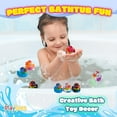 thumbnail image 4 of Splat Jeep Ducks for Ducking - 12 Pack - Duck Duck Jeep Rubber Ducks for Mini Baby Stocking Stuffers, Stress Relief, Bath Toy, Christmas Duck Toys, 4 of 7