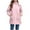 #085-Pink, variant on Women's Softshell Jacket with Removable Hood Fleece Lined Windbreaker Insulated Long Warm Rain Jacket Solid Color Zipper Pocket Outerwear Overcoats