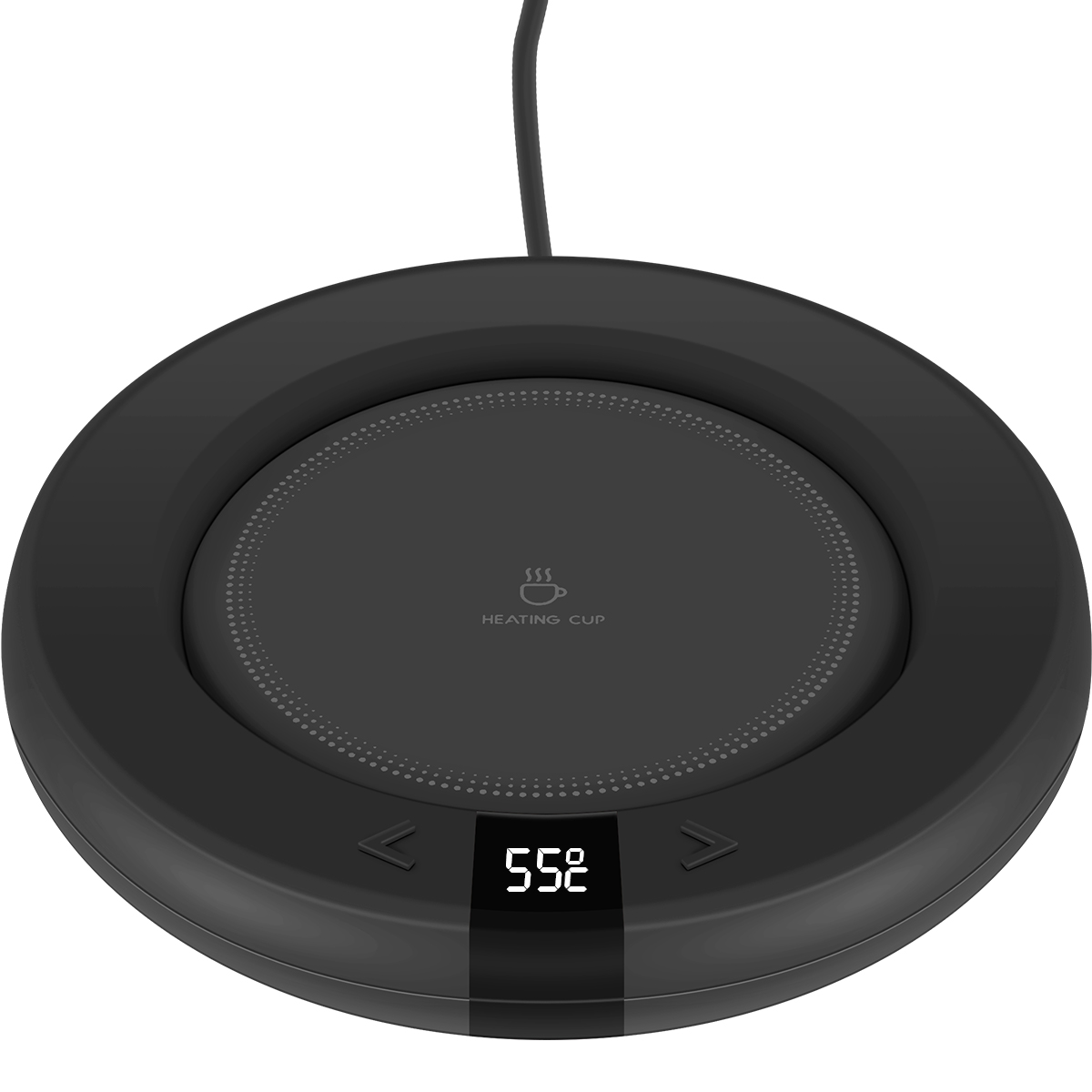 Nyidpsz Beverage Warmer LED Display Smart Mug Warmer Shut Off Mug Warmer Adjustable 3