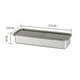 thumbnail image 5 of Food Storage Container Stainless Steel Kitchen Storage Box with Leakproof Lid Kitchen Accessories 1000ML, 5 of 5