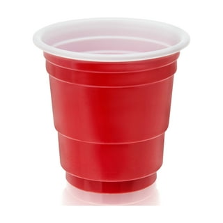 Disposable Shot Glasses 120 Count Mini Red Solo Beer Pong, Jello, Jagger,  Tastings 
