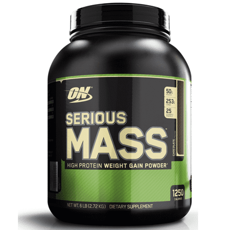 Massive Whey Gainer - Optimum Nutrition Serious Mass Protein Powder, 50g Protein, (Variety of Sizes & Flavors)