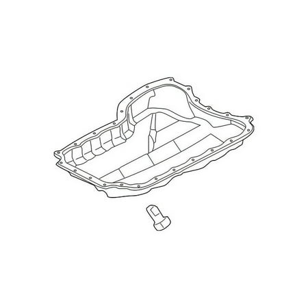 Genuine OE Volkswagen Oil Pan - 07K-103-600-A