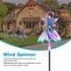 thumbnail image 3 of 2PCS Lucky Flower Wind Spinner Wind Spinners Outdoor Solar Wind Spinners Outdoor, Wind Spinners for Yard and Garden, 3 of 5