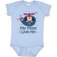 thumbnail image 3 of Inktastic Mimi Loves Me Grandson Boy Bear Boys Baby Bodysuit, 3 of 5