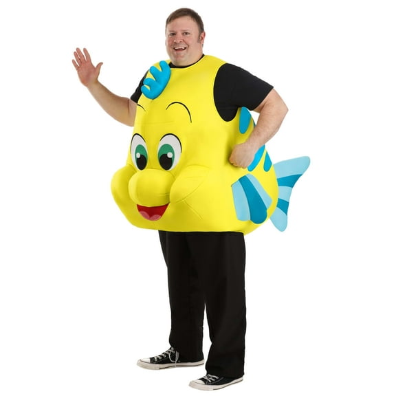 Plus Size Disney The Little Mermaid Flounder Costume