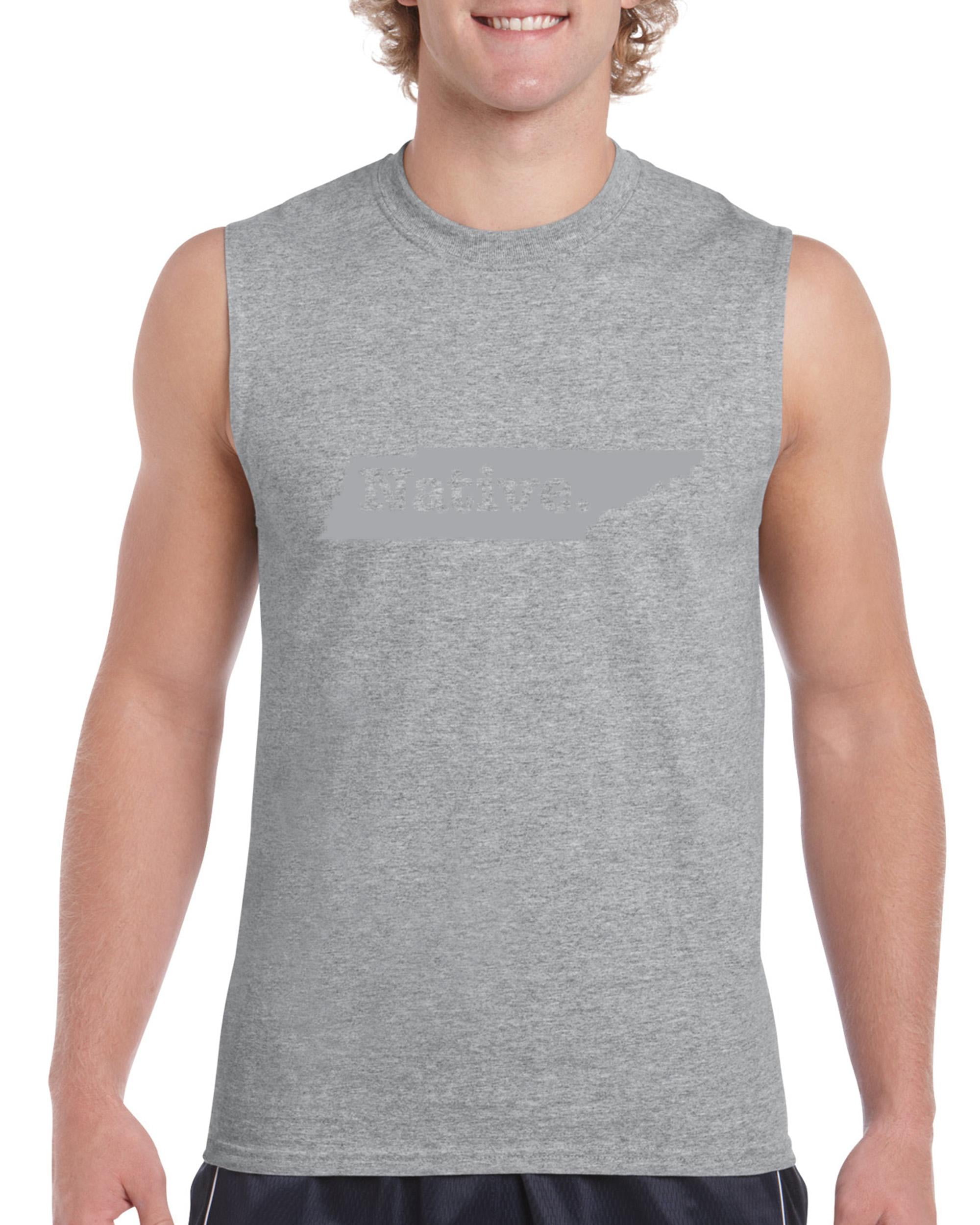 Tennessee Map Men Ultra Cotton Sleeveless TShirt