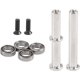 thumbnail image 3 of 2 piezas Columna de dirección con cojinete para 144001 144010 124016 124017 124019 Accesorios de piezas de actualización para coche de control remoto, 3 of 5