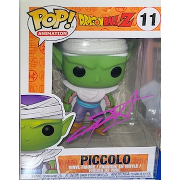 Funko Pop! Piccolo Dragon Ball Z Signed Vinyl Figure