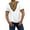 White, variant on Dellytop Men's Summer V-Neck Short Sleeve T-Shirt Blue XXL