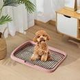 thumbnail image 5 of Flat Bottom Dog Toilet With Detachable Tray And Washable Surface For Easy Cleaning And Leak Prevention Pet Potty Ideal For Home Use And Corner Placement Perfect For Indoor Settings, 5 of 6