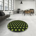 thumbnail image 3 of Ahgly Company Indoor Rectangle Patterned Black Novelty Area Rugs, 8' x 12', 3 of 6