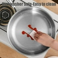 thumbnail image 2 of Pure Titanium Hammered Pan Pro, TITAnium Frying Pan for Cooking, Pure Titanium Wok with Lid, Non-Stick Nutri Pans, Scratch-Resistant, Dishwasher Safe, Compatible All Stovetops (Without lid, M+L+XL), 2 of 7
