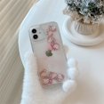 thumbnail image 4 of INS Kawaii Sanrio Hello Kitty Quicksand Phone Case For iPhone 15 14 13 12 11 Pro Max XR XS MAX X 7 8 Plus Cute Anti-drop Cover RJ, 4 of 6
