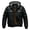 Black Velvet Lined, variant on Boys Faux Leather Jacket Windproof & Waterproof Winter Coat with Fleece Lining PU Motorcycle Hooded Jacket Kids Bomber Jacket for Cold Weather Coffee Velvet Lined 10-12