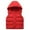 1#Red, variant on Kiijoy Toddler Boys Hooded Down Vest Winter Warm Padded Sleeveless Jacket, Sizes 3-4
