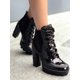 thumbnail image 2 of Botin de tacon ancho Casual para Dama Hanna MX Nell Black, 2 of 2