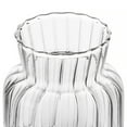 Sziqiqi Bud Vase Small Glass Vases for Flowers Clear Bottles Bulk
