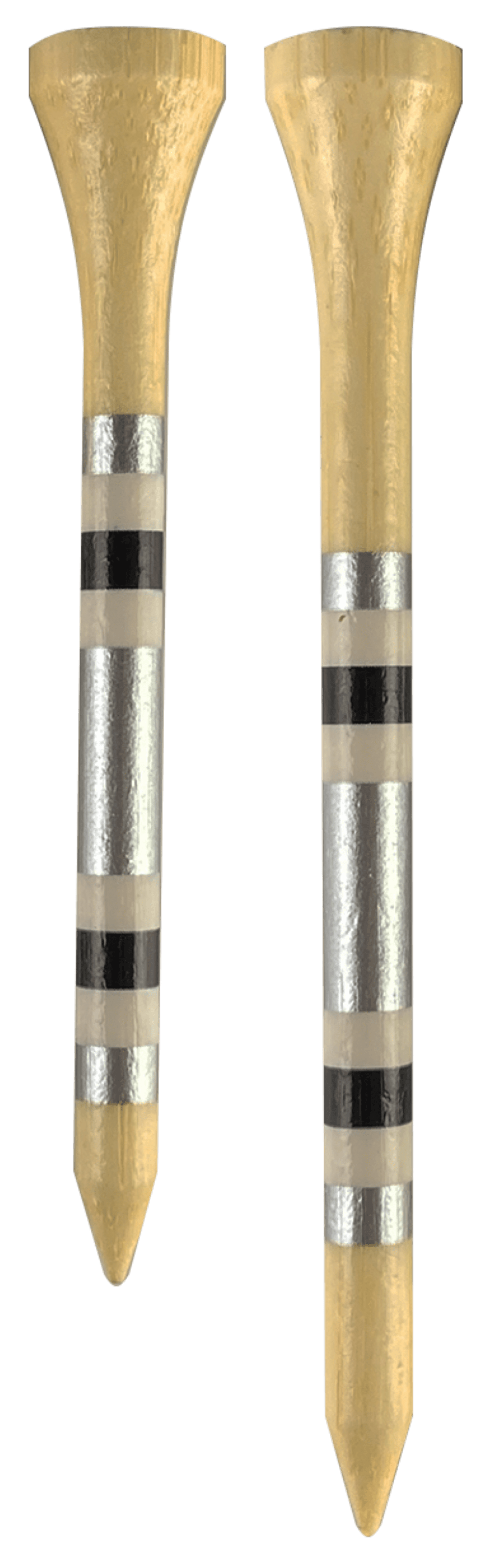 (2 pack) Nova Bamboo Golf Tees, 3.25" – Eco-Friendly, Durable Bamboo Golf Tees for Sustainable Play, Lightweight and Renewable, 45-Count