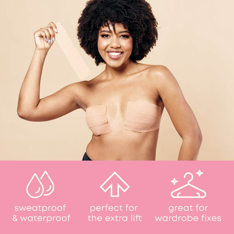 Risque Boob Tape Breast Lift Tape Strips for Contour Lift & Fashion |  Waterproof Sweatproof Invisible