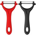 thumbnail image 1 of 2 PCS Universal Peeler, Stainless Steel Vegetable Peeler Manual Vegetable Peeler Potato Peeler Ergonomic Handle, Kitchen Peeling Knife for Vegetables, 1 of 5