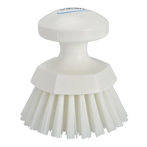 Vikan Round Scrub Brush, Round Hand Brush