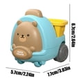 thumbnail image 3 of Push Toys, Truck Toys for Toddlers 1-3, Animal Toys for Toddlers 1-3, Birthday Gift, 1 Piece Cute B Shaped Hobby Play Car for Everyday Indoor and Outdoor Play, 3 of 6