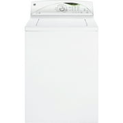 Angle View: 4.0 Cu. Ft. Capacity Stainless Steel Washer - White