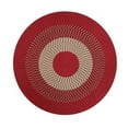 thumbnail image 2 of Better Trends Country 96" x 132" Braided Rug, for Adult - Barn Red Solid, 2 of 2