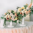 thumbnail image 2 of Artificial Flowers Combo Mix Silk Flowers Dahlia Roses with Stems for DIY Wedding Bridal Bouquets, Baby Shower, Floral Arrangement, Table Centerpieces, Christmas Home Decoration, 2 of 6