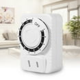 thumbnail image 3 of Plug Timer,1Pc 12 Hour Electrical Energysaving Socket Timer Socket Next-Gen Design, 3 of 8