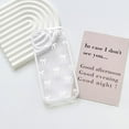 thumbnail image 3 of AIR-Compatible with iPhone 13 Case Cute Clear White Durable Ribbon Bowknot Pattern for Girls Women Soft TPU Transparent Full Camera Lens Shockproof Protective Phone Cover - White, 3 of 4