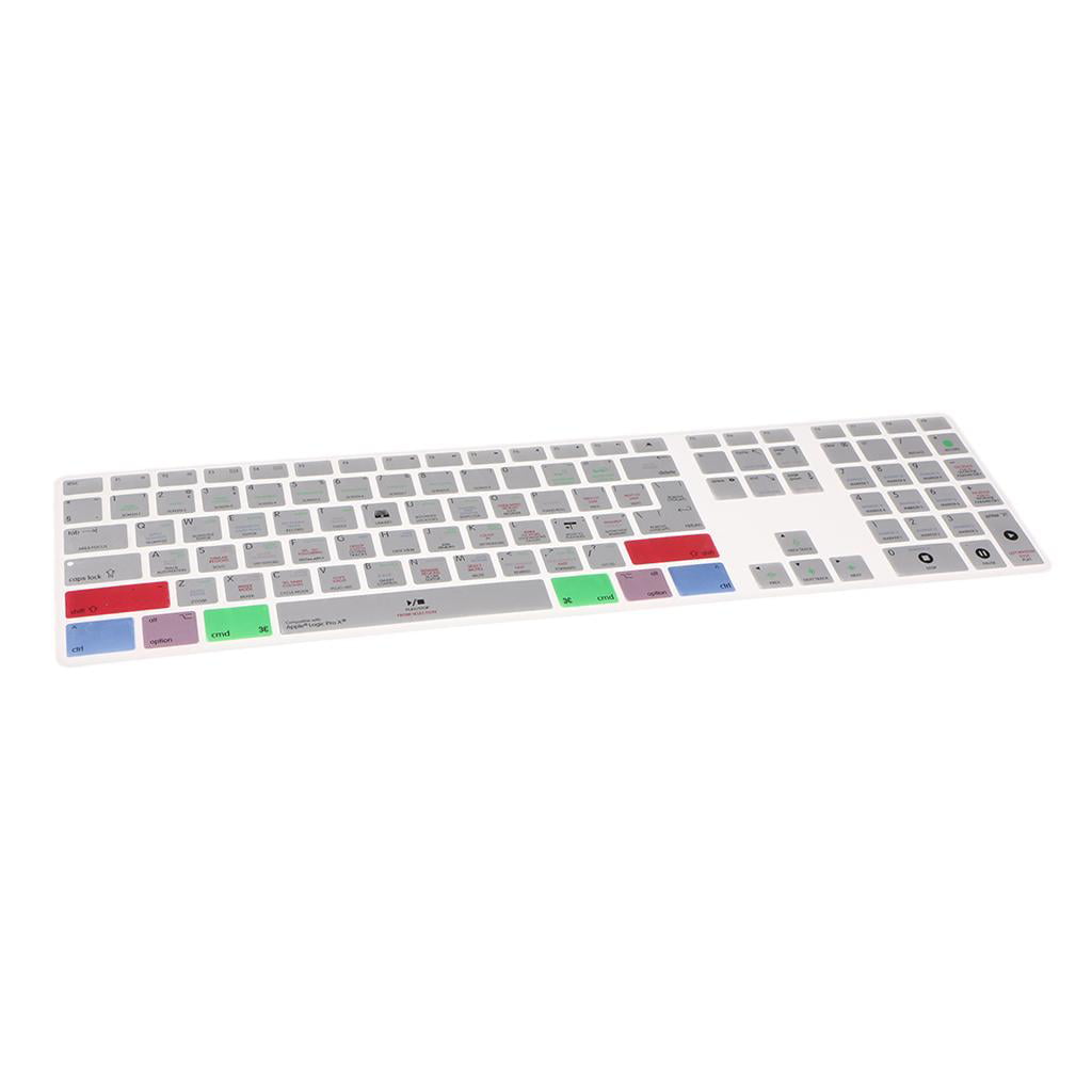 Silicone Keyboard Cover Skin Dustproof for Apple Macbook G6 Logic Pro X 