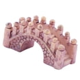 thumbnail image 4 of Juguete Modelo de Puente de Resina en Miniatura para Decoración de Jardín de Hadas Interior Manualidades N. degree 1 Baoblaze Escultura del puente de la mesa de arena, 4 of 6