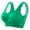 Green bras for women, variant on Wycnly Sports Bras for Women Plus Size Hollowed Breathable Comfort Push up Workout Tank Bra Ladies Full Coverage Seamless Wireless Bras Bras for Women Summer Saving Bras