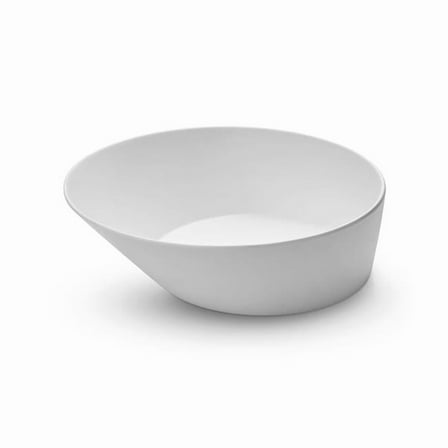 Rosseto MEL016 Large Round Melamine Bowl, White - 3 Piece