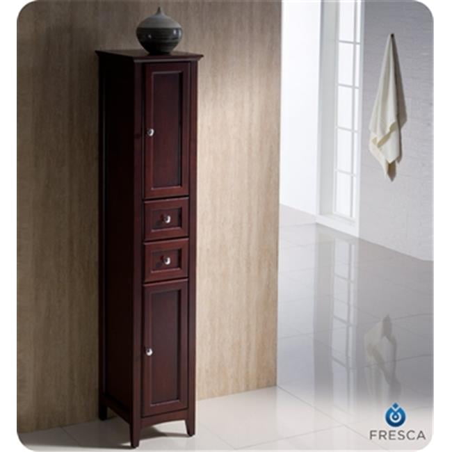 Oxford Antique White Tall Bathroom Linen