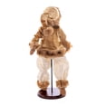 thumbnail image 3 of Vickerman 18" Mocha Velvet Fairy Boy with Stand., 3 of 5